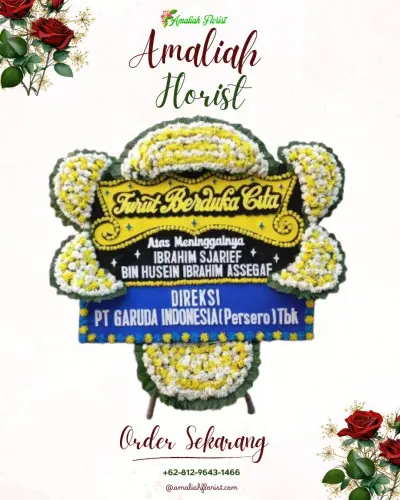 Papan Bunga Duka di Ampang